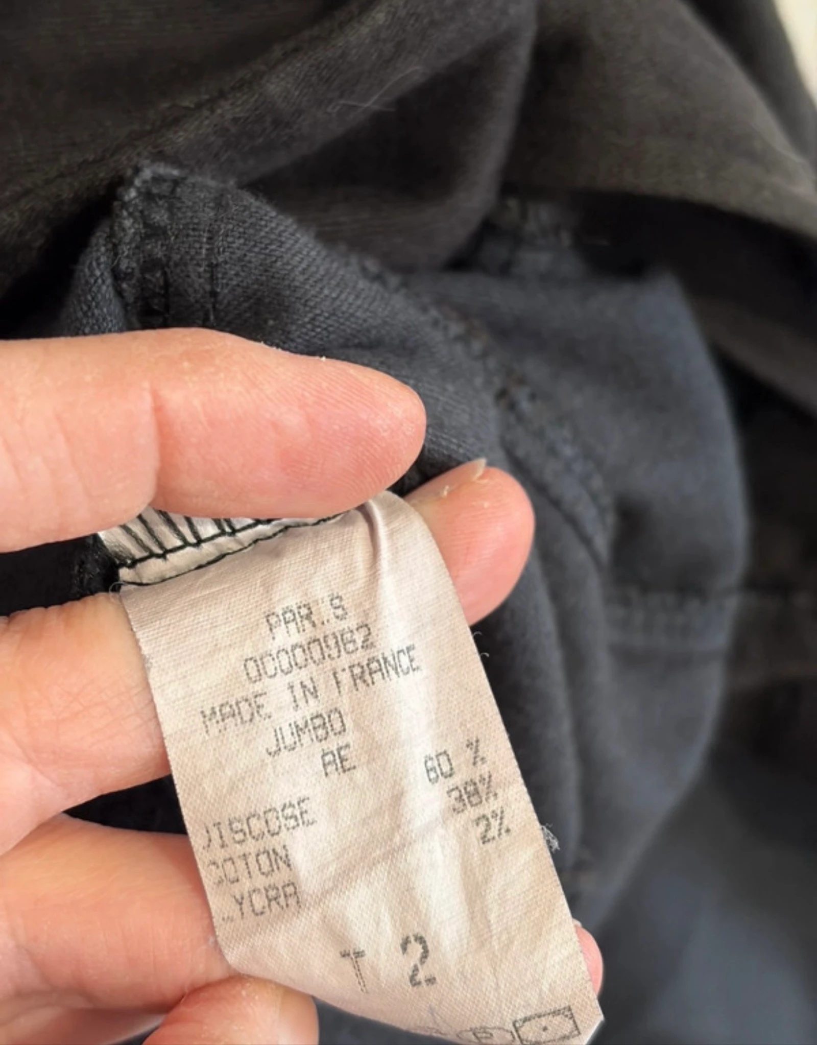 Vintage zwarte jurk met knoopsluiting maat 38 uit de jaren 90 – photo 8